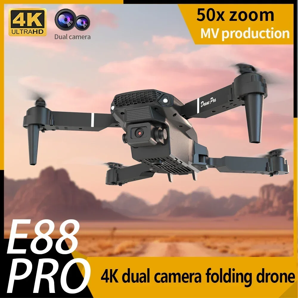 E88 Mini RC Drone Foldable  Ca - Drone Kit Tricopter review and price