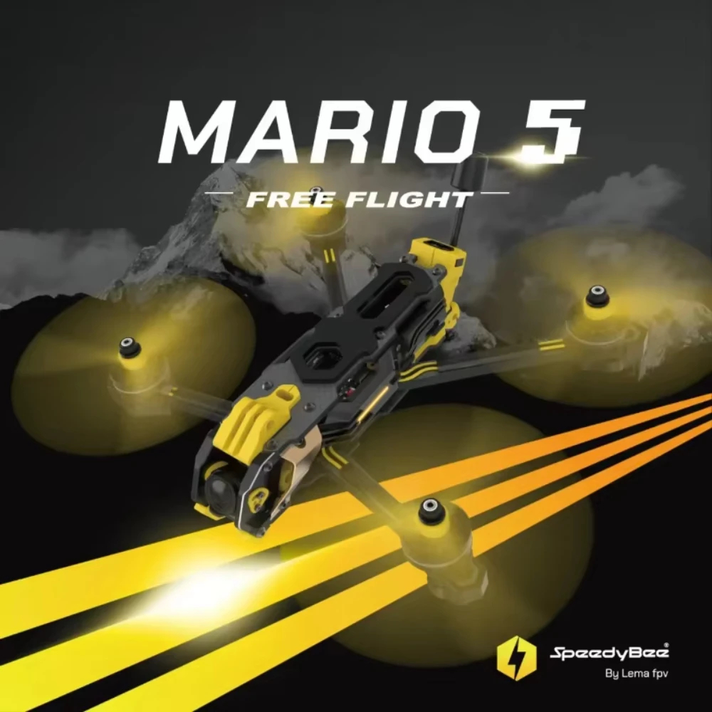 Speedybee Mario 5 O4 Frame Kit - Drone Kit Racing review and price